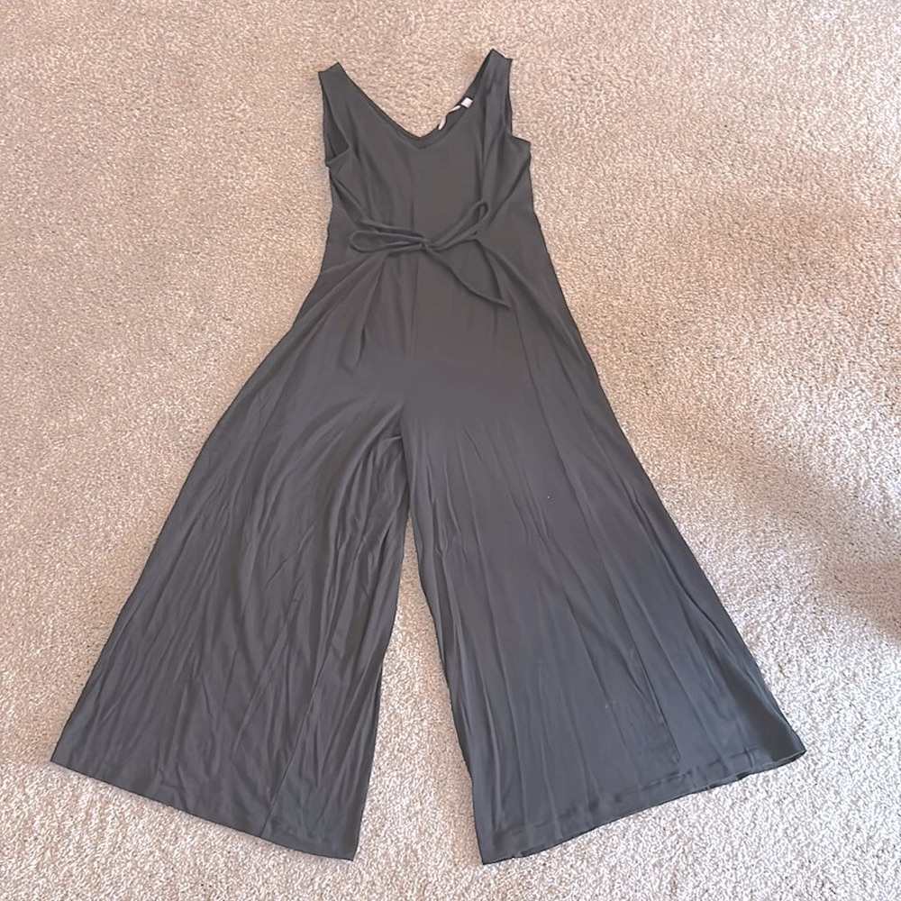 comfy wide leg jumpsuit